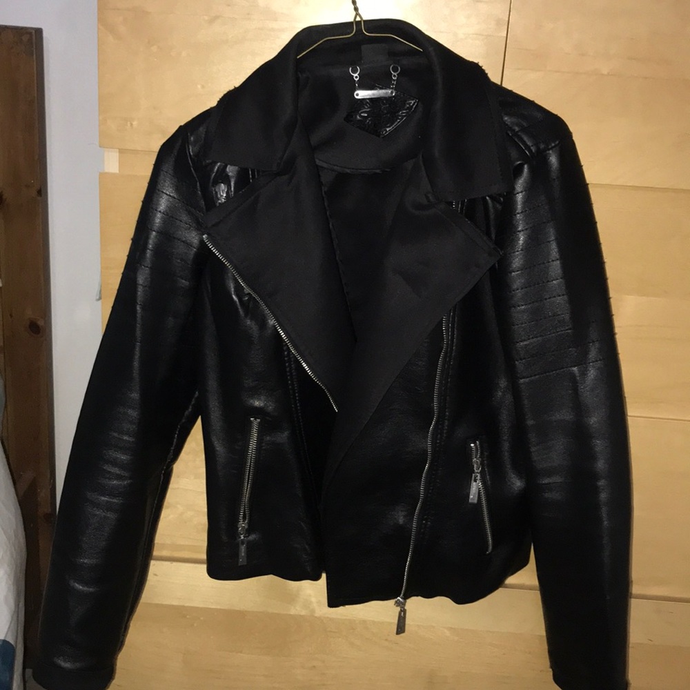 Leather jacket